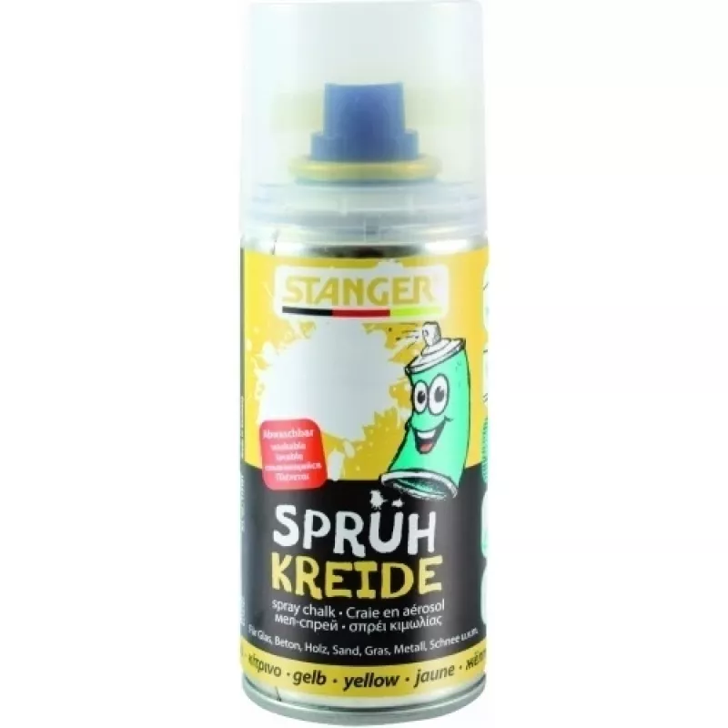 STANGER Spray chalk, żółty, 150 ml 115101