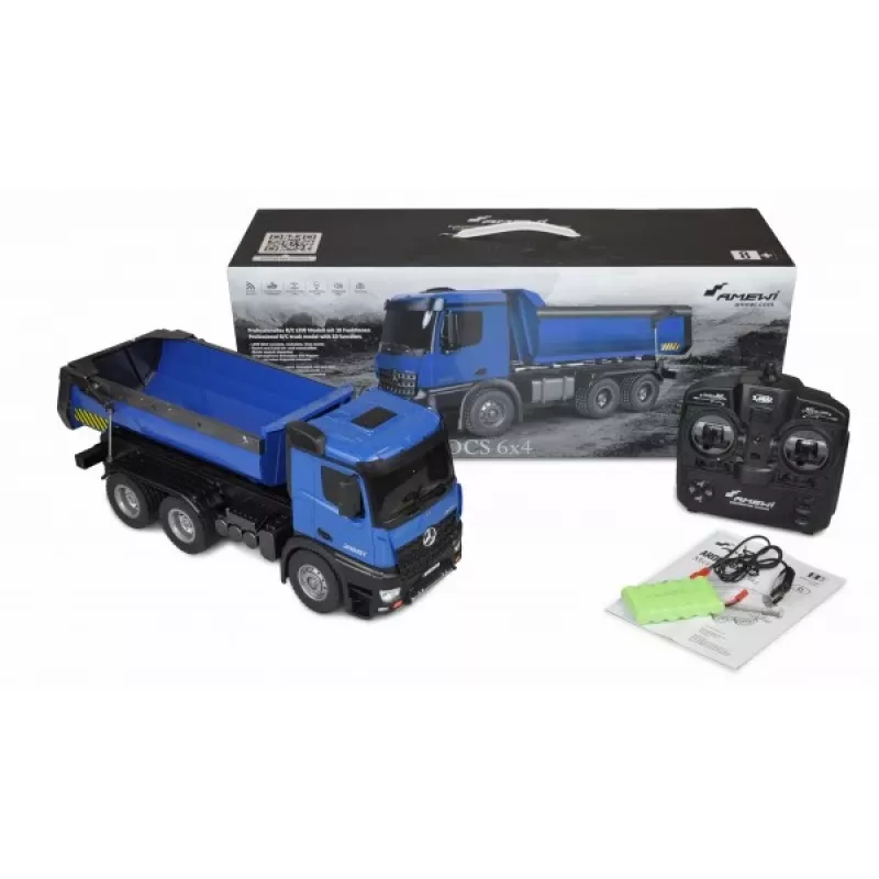 Wywrotka Amewi Mercedes Arocs 1:14 Silnik elektryczny 400 mAh