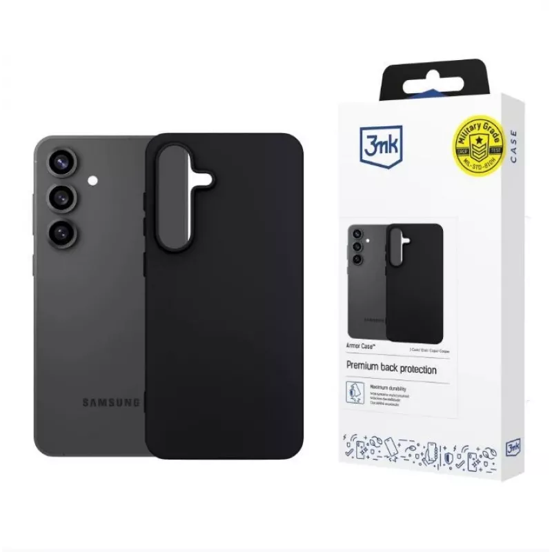 Etui ochronne 3MK do Samsung Galaxy S25 FE – matowe wykończenie, smukła sylwetka