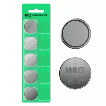 Bateria pastylkowa zielony Cell CR2430 3V — 5 szt.