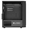 Logic Atos ARGB Mini USB 3.0 obudowa Micro Tower, czarna (AM-ATOS-10-0000000-0002)