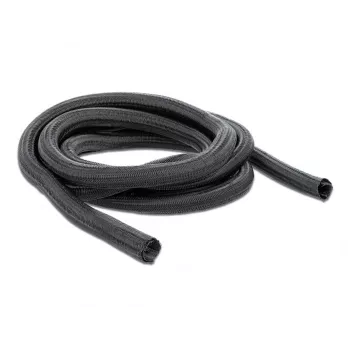 Oplot pleciony DeLOCK 19046 10 m x 19 mm czarny