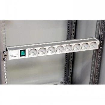 Power Distribution Unit Schneider Electric ACTASSI 1U, 19 inch rack, 8 gniazd Schuko, VDE, z wyłącznikiem