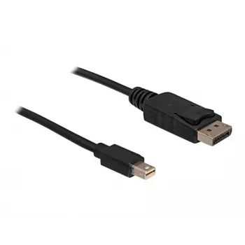 Kabel Mini DP/DP 1.2 DeLOCK 82438 2 m czarny