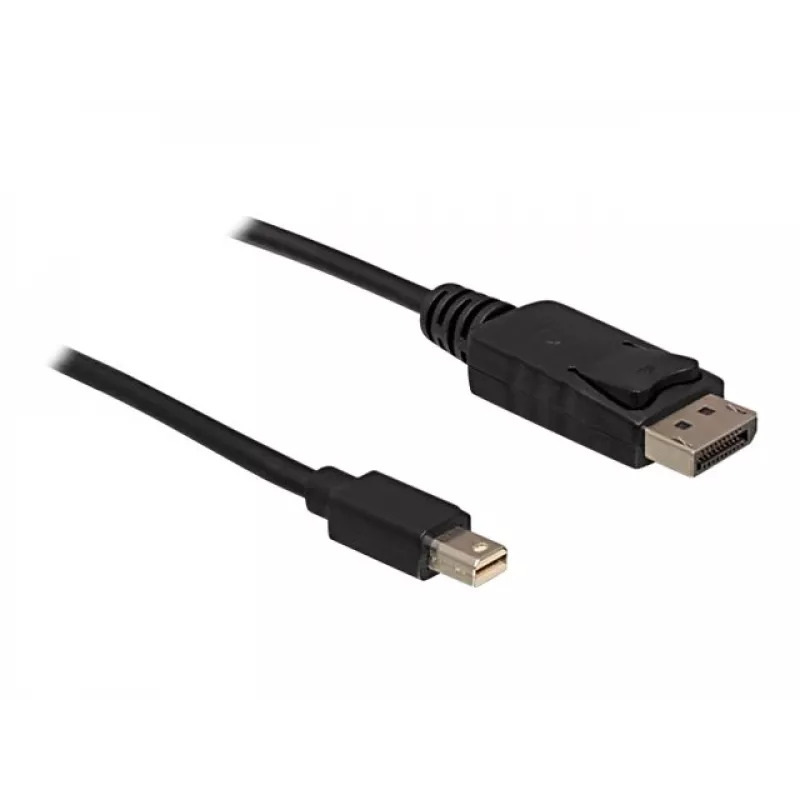 Kabel Mini DP/DP 1.2 DeLOCK 82438 2 m czarny