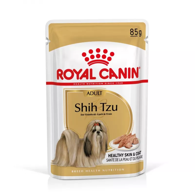 ROYAL CANIN Shih Tzu karma mokra dla psów dorosłych Pasztet 12x85 g
