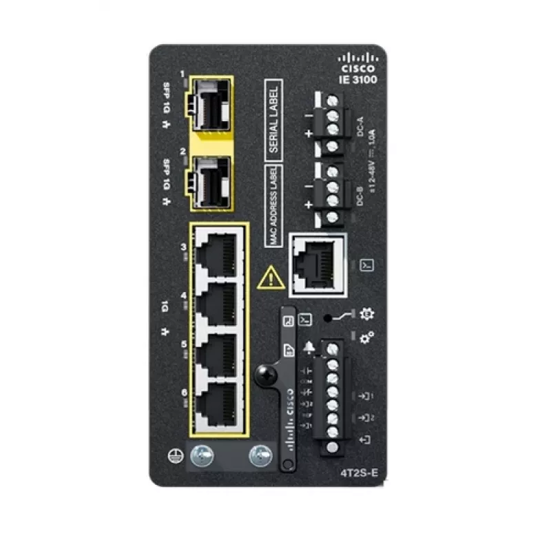 Przełącznik zarządzalny Cisco Catalyst IE3100 L2 Gigabit Ethernet 4 porty