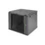 Szafa rack naścienna Digitus DN-19 09-U-EC-SW