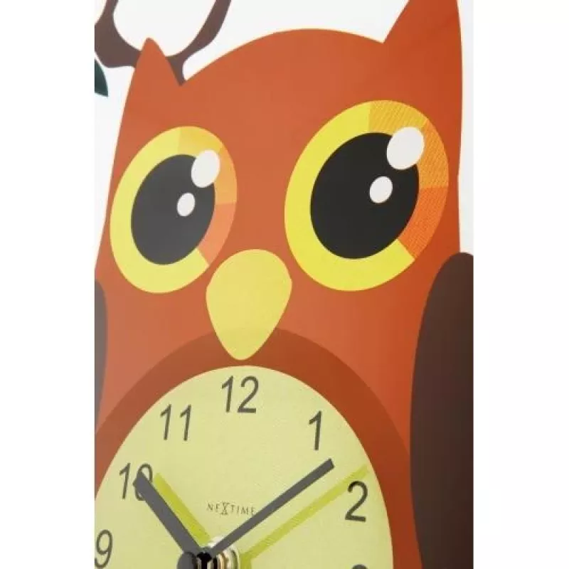 Zegar ścienny NeXtime 8169 Oohoo, Ø43 cm, wielokolorowy