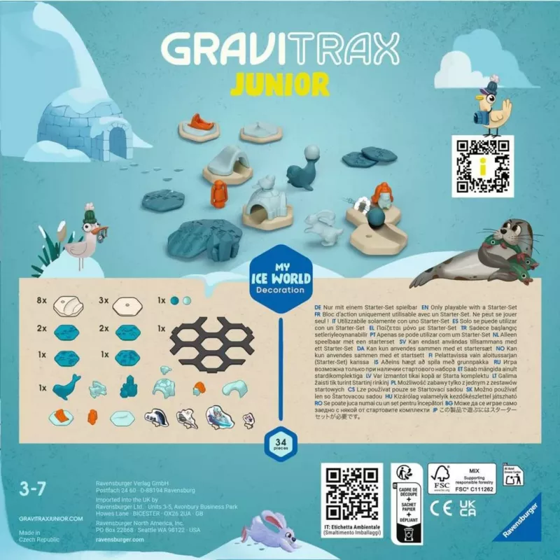Gra planszowa Ravensburger GraviTrax Junior od 3 lat