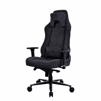 Arozzi Soft Fabric/Metal/Aluminium | Krzesło gamingowe | Vernazza Soft Fabric | Pure Black