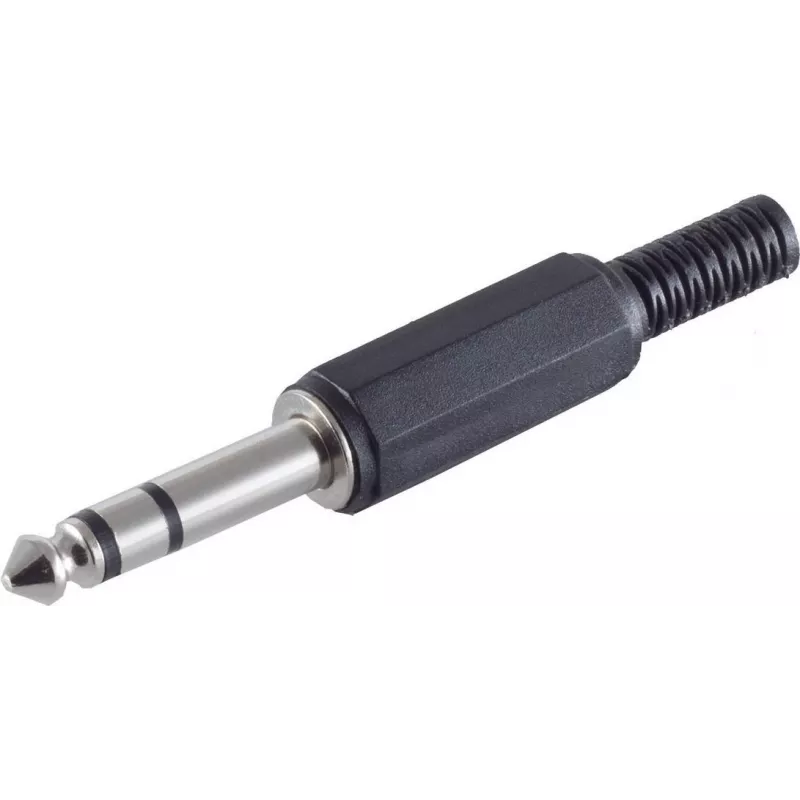 Wtyczka stereo 3,5 mm ShiverPeaks 50100 — obudowa z tworzywa sztucznego, złącze audio stereo 3,5 mm