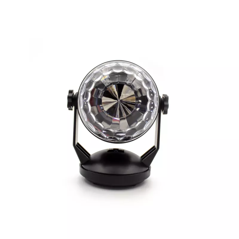 LED disco ball light DENVER LDB-319 — kompaktowe światło imprezowe LED, model 117220200040