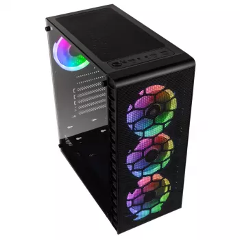 Kolink Observatory Lite Mesh RGB Mid Tower - czarny