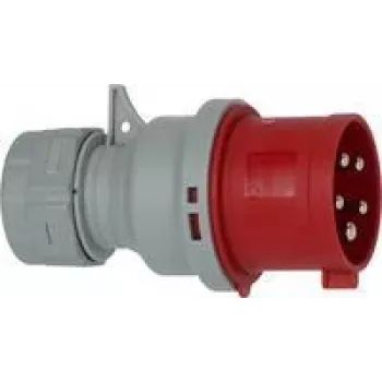 Wtyczka elektryczna Brennenstuhl 1081050020 szaro-czerwona 5P 32A 400V
