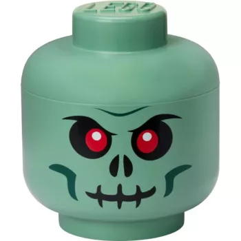 LEGO Storage Head Skeleton , Pudełko do przechowywania czarny/czerwony, duży