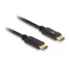 Kabel ładujący DeLOCK USB Type-C 15 cm PD 5 A z e-markerem