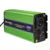 Przetwornica samochodowa Qoltec Monolith 1200 W Zielona 12 V