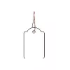 Zawieszki z nitką HERMA 6915 25x38 mm z czerwoną nitką