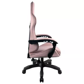 Fotel gamingowy SUBSONIC SA5685-1 — różowy, ergonomiczny design, regulowana wysokość