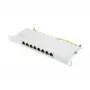 Good Connections Patchpanel 10Cat. 6 8-P. 0,5 HE lichtgr.