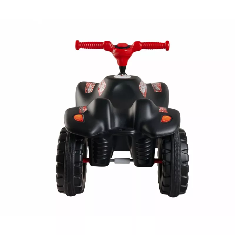 Samochodzik dziecięcy BIG Quad Racing BIG Bobby 56413, czerwony, cztery koła, wytrzymała konstrukcja