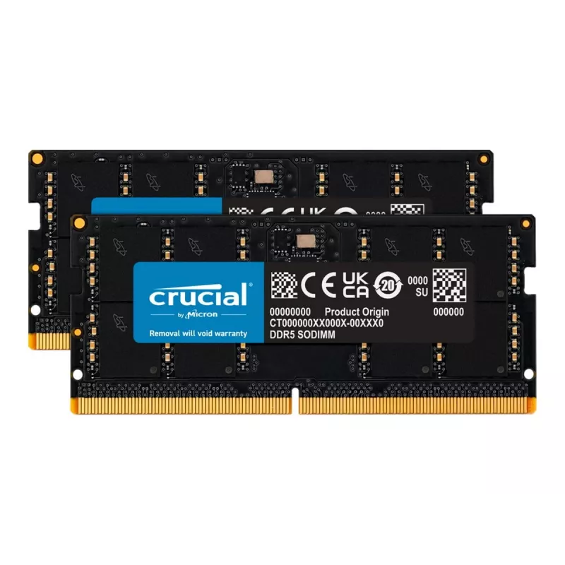 Crucial CT2K32G56C46S5 memory module 64 GB 2 x 32 GB DDR5 5600 MHz