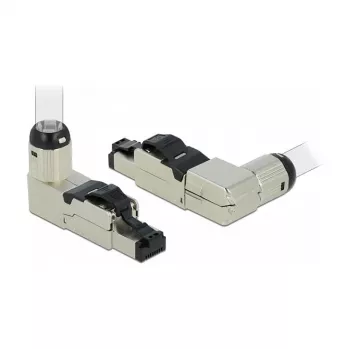 Złącze kablowe DeLOCK 86489 1x RJ-45 Szary