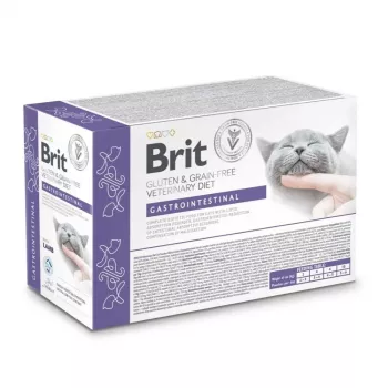 BRIT Veterinary Gastrointestinal Lamb - mokra karma dla kotów - 12x85g
