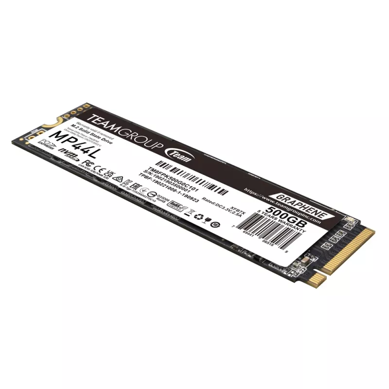 Dysk SSD Team Group 500 GB M.2 PCI Express 4.0 NVMe TM8FPK500G0C101