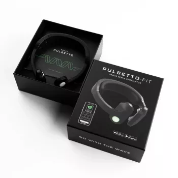 Stymulator nerwu błędnego HERDEGEN Pulsetto FIT - urządzenie do masażu, model Pulsetto FIT