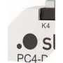 Steinel PC4‑DALI‑2 ścienny sterownik, biały, przyciski, 43×15×50 mm, -20–50 °C