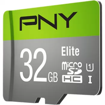 Karta MicroSDHC PNY Elite 32 GB Class 10 UHS-I P-SDU32GU185GW-GE