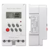 Elektroniczny przekaźnik czasowy na szynę DIN QOLTEC PC0629 — zasilanie 24V, wyjście 16A