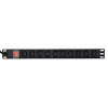 Listwa zasilająca GEMBIRD EG-PDU-10C132C19 — 10x gniazda C13, 1U rack, wejście C19 16A, kabel 2 m, 3500 W