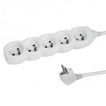 Listwa zasilająca ESPERANZA ELK207W — kabel 1,5 m, 5 gniazd AC typu E, do użytku wewnątrz pomieszczeń, 220–250 V