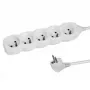 Listwa zasilająca ESPERANZA ELK207W — kabel 1,5 m, 5 gniazd AC typu E, do użytku wewnątrz pomieszczeń, 220–250 V