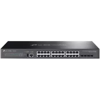 Przełącznik sieciowy TP-Link Omada SG5428X, zarządzalny, L3, Gigabit Ethernet (10/100/1000), czarny