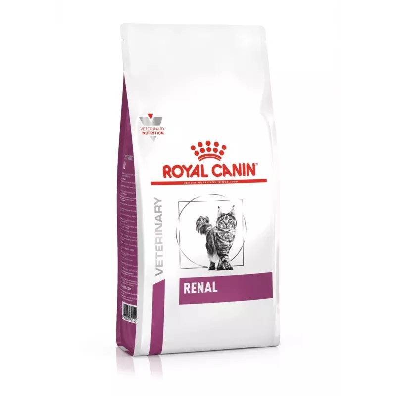 Sucha karma dla kota Royal Canin Renal Adult 2 kg — smak drobiowy, 23% białka, 17% tłuszczu