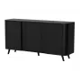 Cama VOLARE komoda 151 x 39 x 75 cm czarny