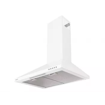 Okap kuchenny MAAN VELA 2 50, szerokość 496 mm, aluminiowy filtr przeciwtłuszczowy, 315 m³/h, 3 prędkości, 50–58 dB, biały
