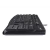 K120 Corded klawiatura, przewodowa, USB, QWERTZ, czarna