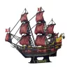 Puzzle 3D cubicfun Queen Anne's Revenge Anniversary Version – model 306-T4040H, kolekcjonerski statek do montażu