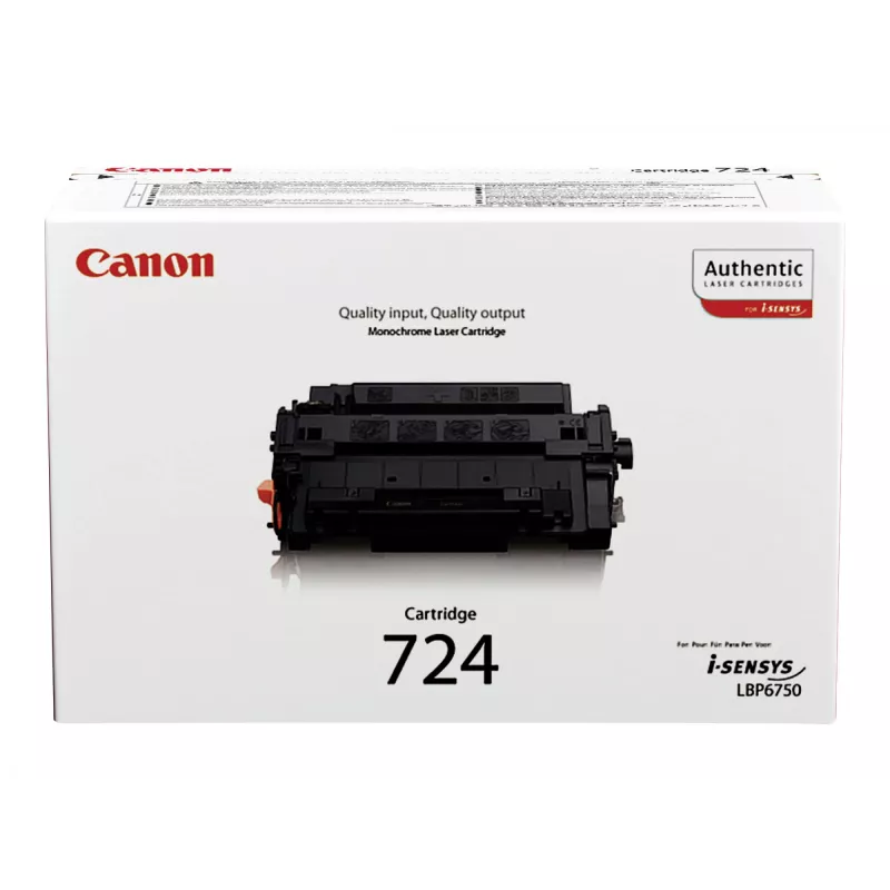 Canon CRG-724H kaseta z tonerem 1 szt. Oryginalny czarny