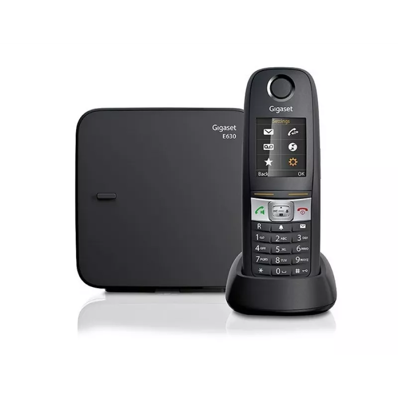 Bezprzewodowy telefon Gigaset E630 z dużą klawiaturą IP65