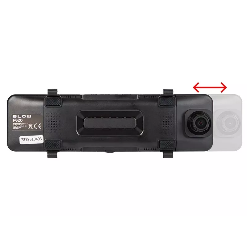 BLACKBOX DVR F620 Rejestrator wideo CarPlay Android + kamera tylna