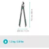 Nożyce do gałęzi Gardena EnergyCut Bypass czarny zielony stal 5 cm