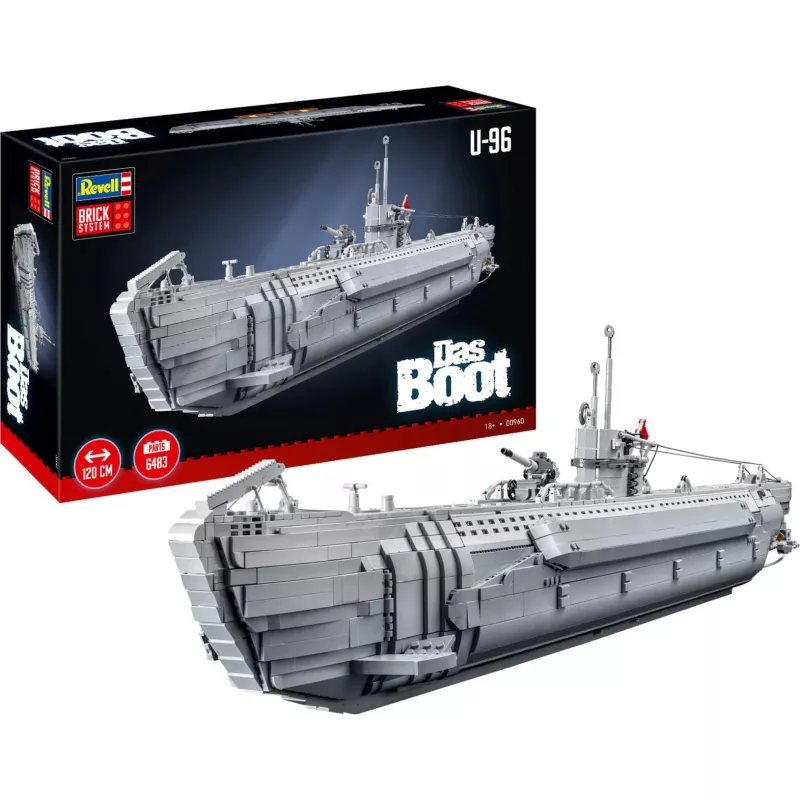 Zestaw konstrukcyjny REVELL Revell U-Boat Das Boot Brick System model zestaw MPN 00960