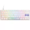 Ducky One 3 Classic Pure Biały Mini Gaming klawiatura, RGB LED - MX-Czerwony (US) (DKON2161ST-RUSPDPWWWSC1)