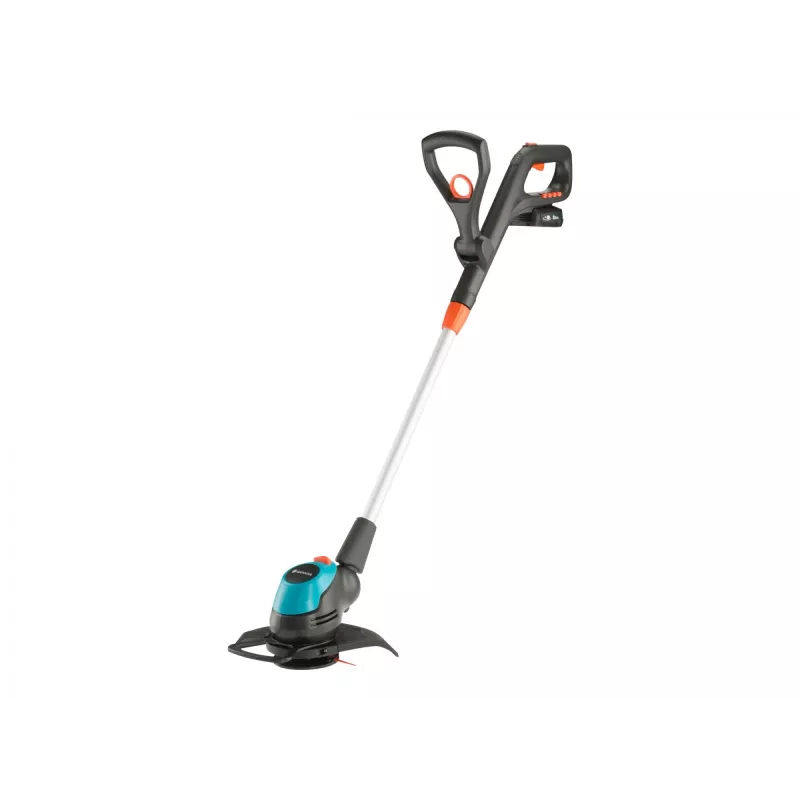 Gardena EasyCut 23/18V Ready-To-Use Set - Podkaszarka - Akumulatorowa 2 Ah - Szerokość cięcia: 230 mm - 2,4 kg (14700-20)